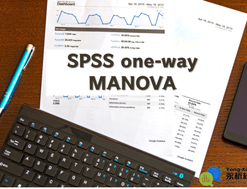SPSS one-way MANOVA