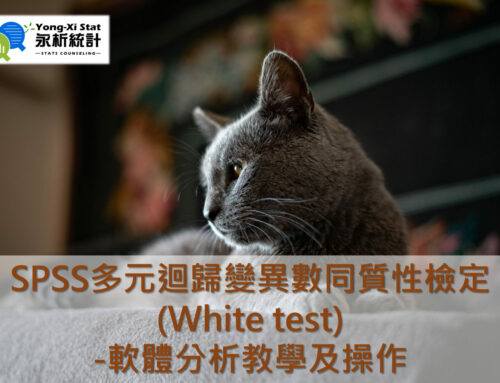 【SPSS多元迴歸變異數同質性檢定(White test)-軟體分析教學及操作】