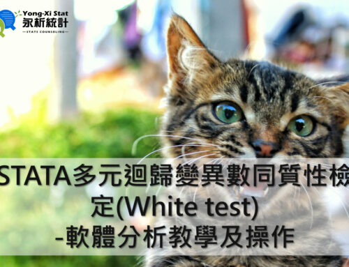 STATA多元迴歸變異數同質性檢定(White test)-軟體分析教學及操作